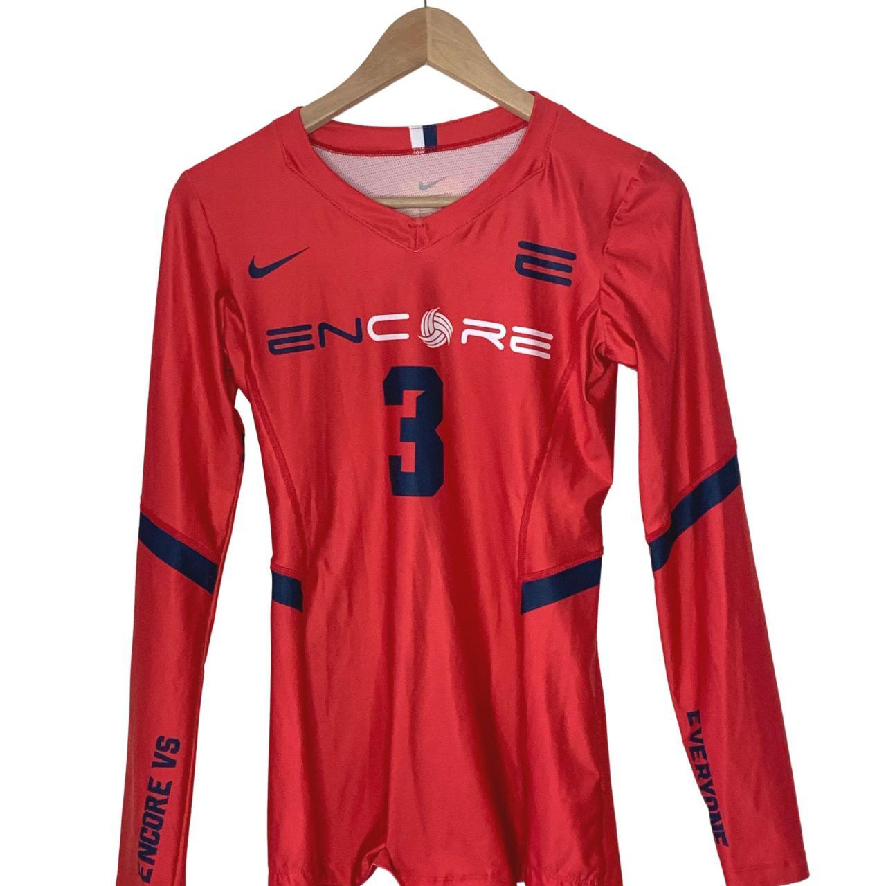 Nike Long Sleeve Volleyball Jersey Material 85... Depop