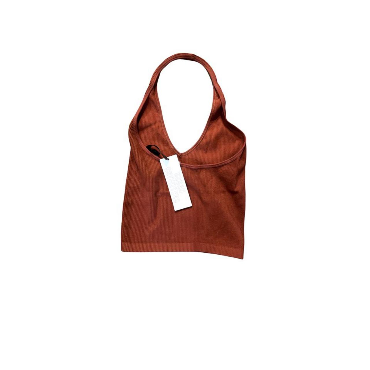 Urban Outfitters Women's Burgundy and Orange Vest (2)