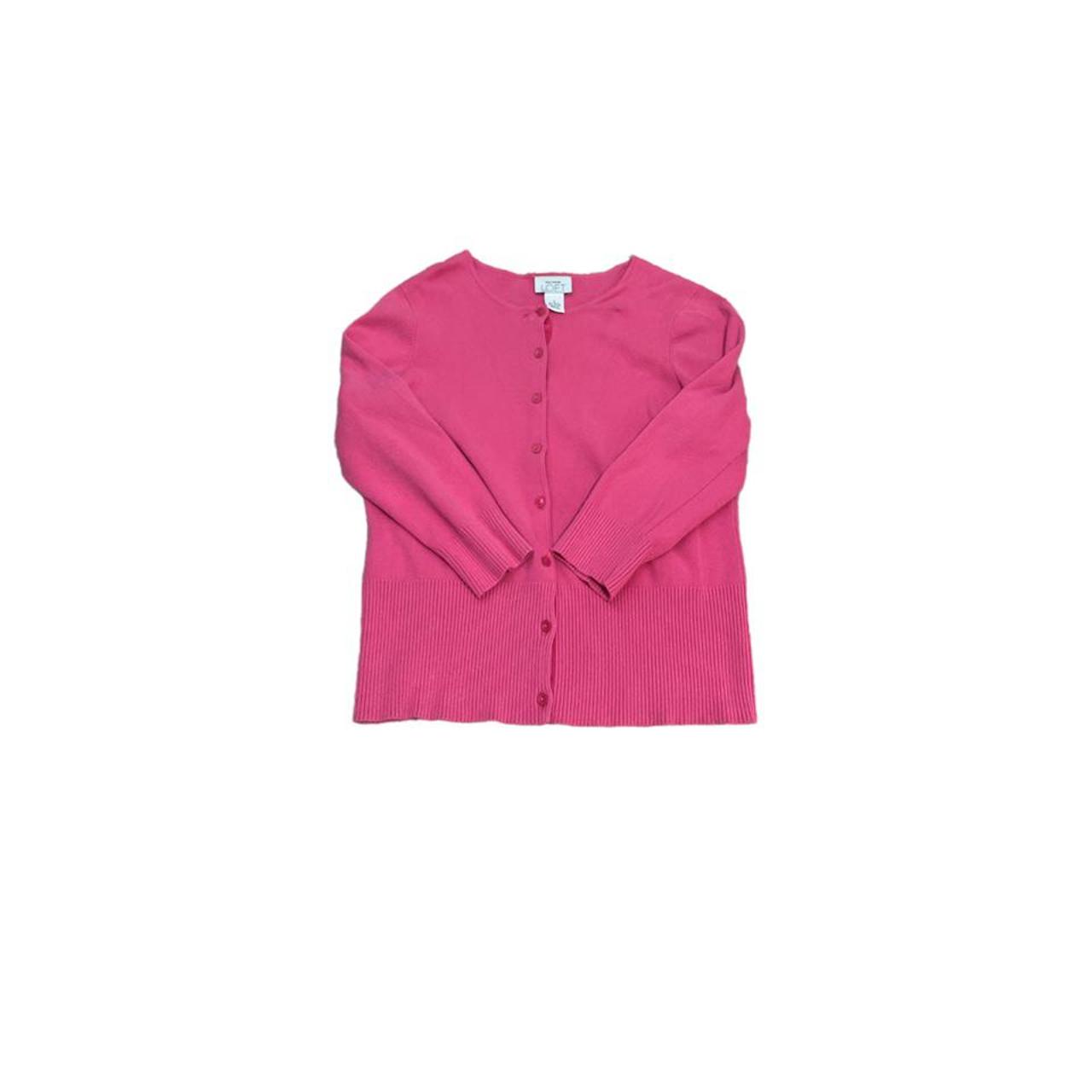 LOFT Women's Pink Cardigan (2)