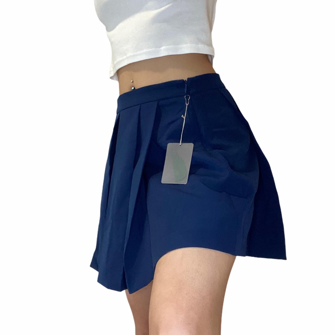 Navy blue skirt forever 21 hotsell