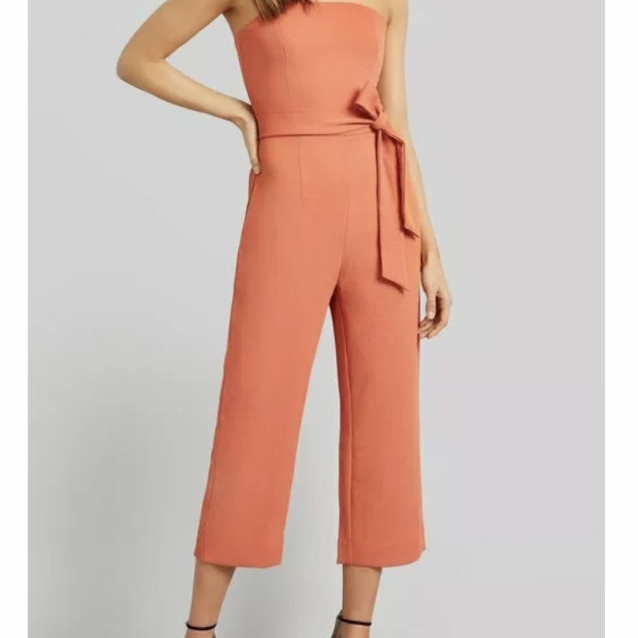 Kookai oyster jumpsuit red Clearance