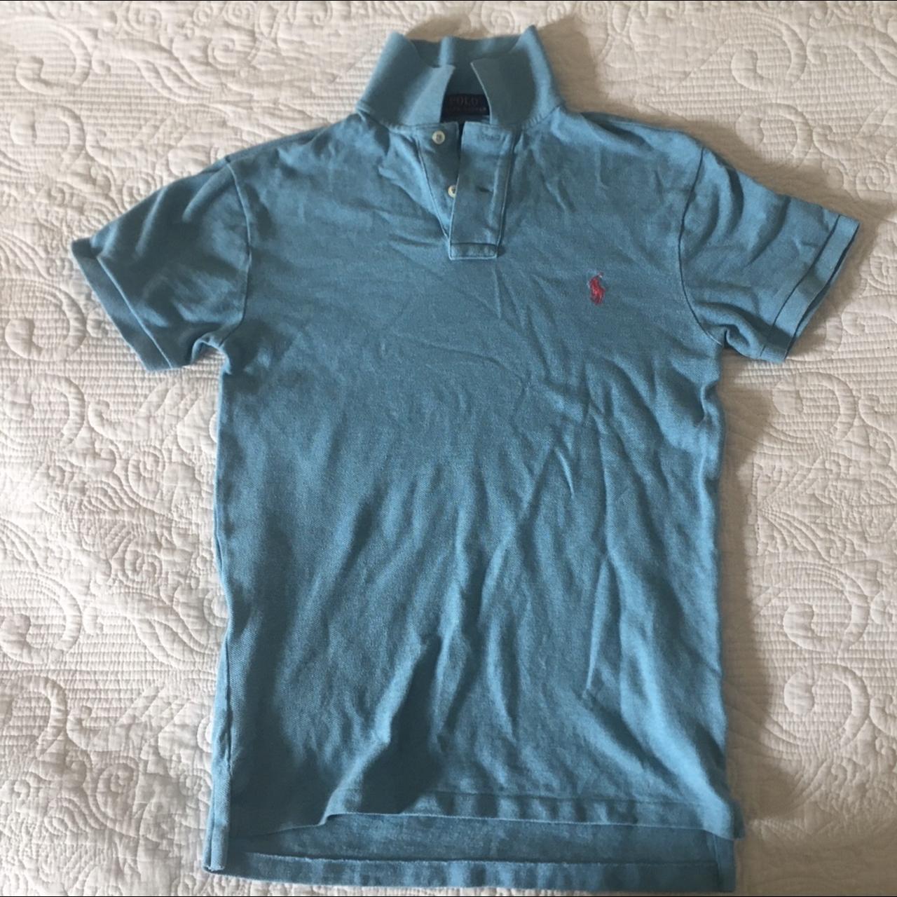 Men’s Ralph Lauren polo. Slim fit size S. Unisex... - Depop