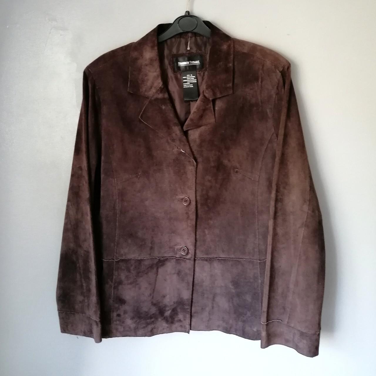 brandon thomas suede jacket