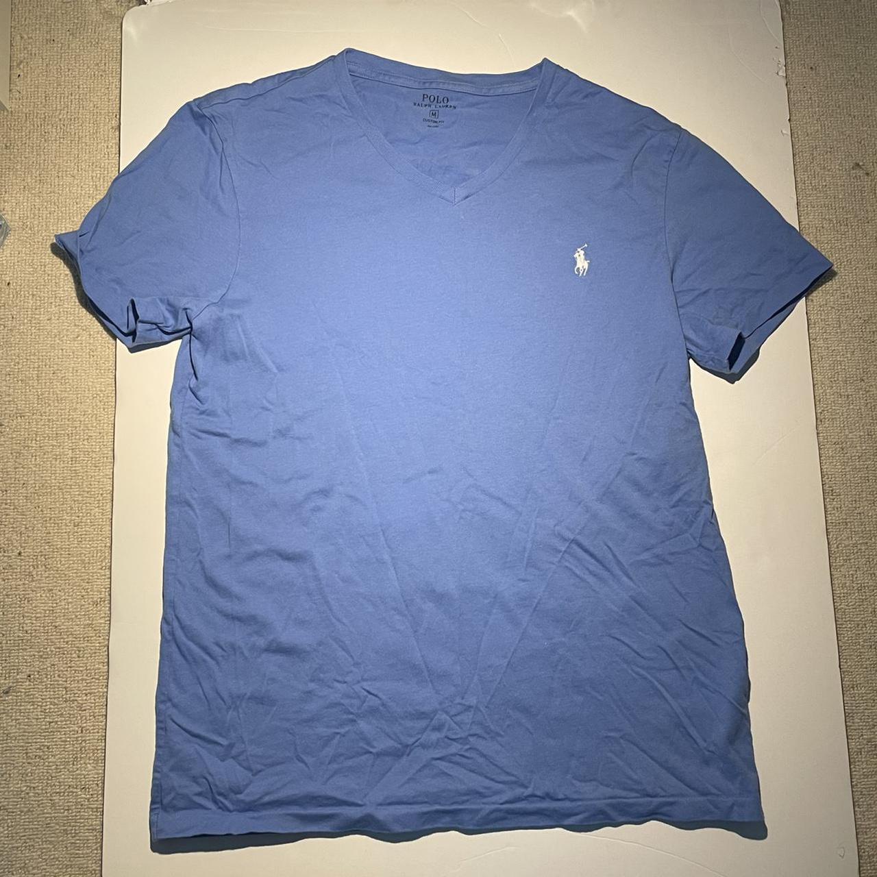 POLO Ralph Lauren v neck t-shirt. Mens medium, never... - Depop