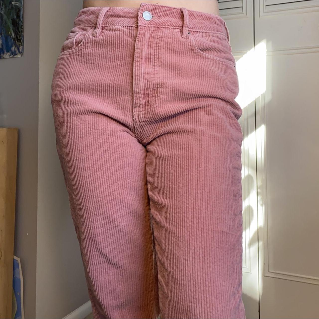 pacsun pink corduroy pants