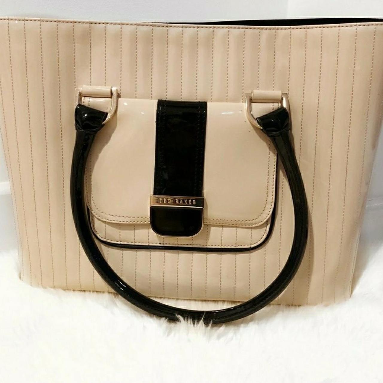 Ted baker, patent leather tote Gorgeous Depop