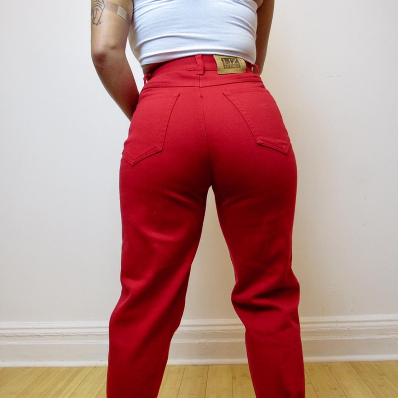 ❌KOOL AID RED ROCKY MOUNTAIN JEANS❌ Bright red - Depop