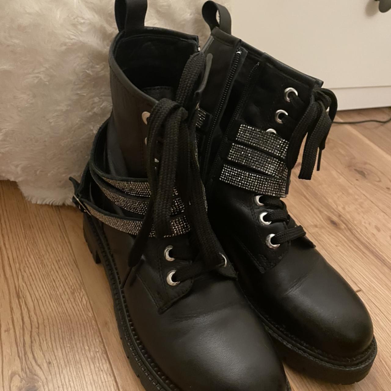 kurt geiger tuxedo boots