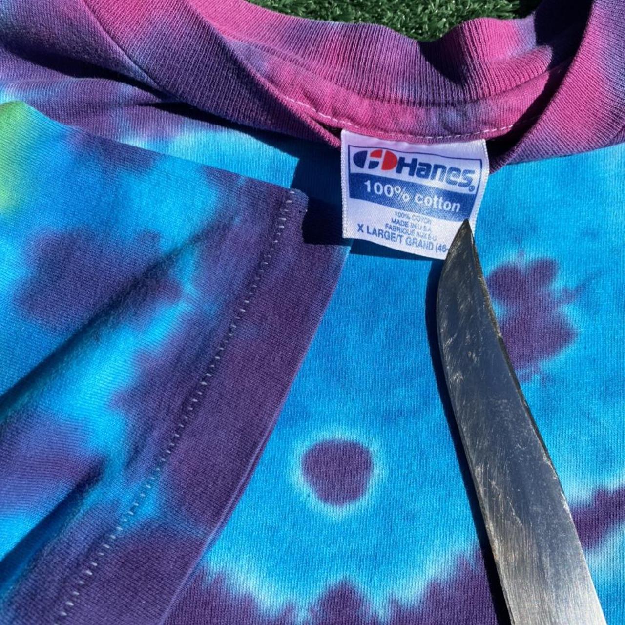 Y2K tie dye chicago cubs mlb tee 22” pit to - Depop