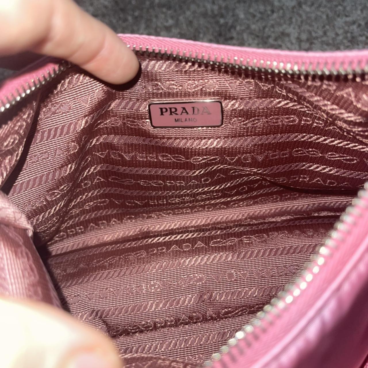 Pink prada online bag