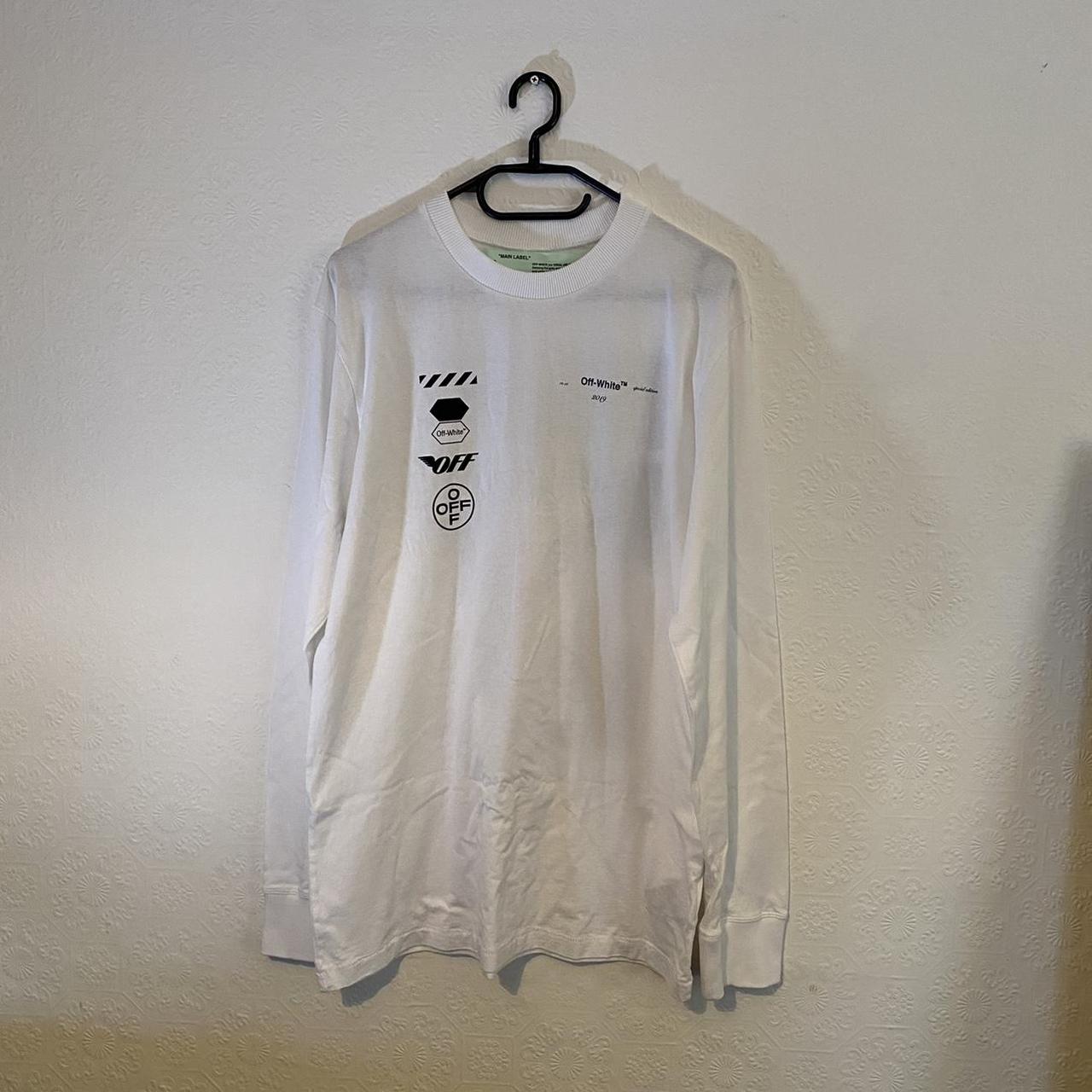 Off white t shirt limited clearance edition