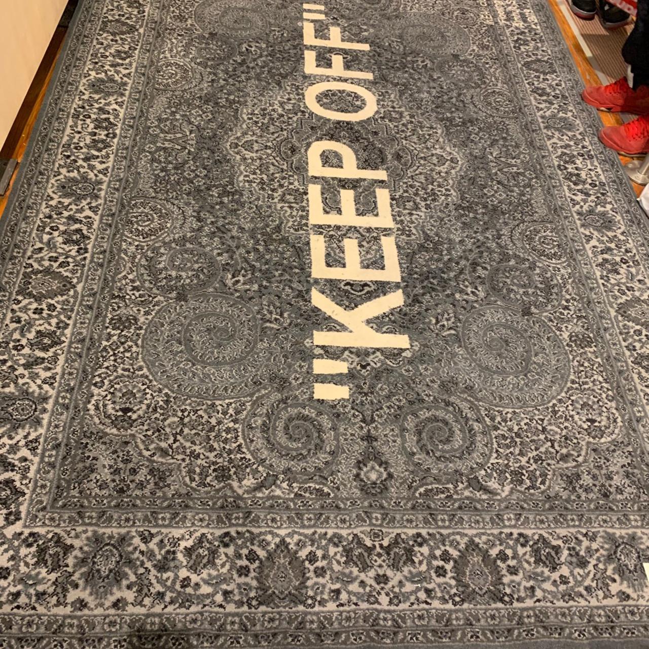 Ikea off white “keep off” rug 200x300 Opened once - Depop