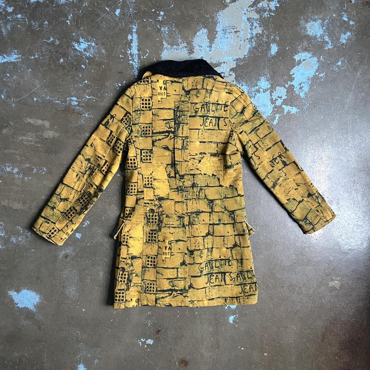 Jean Paul Gaultier Fall 1997 Coat, Brick print coat