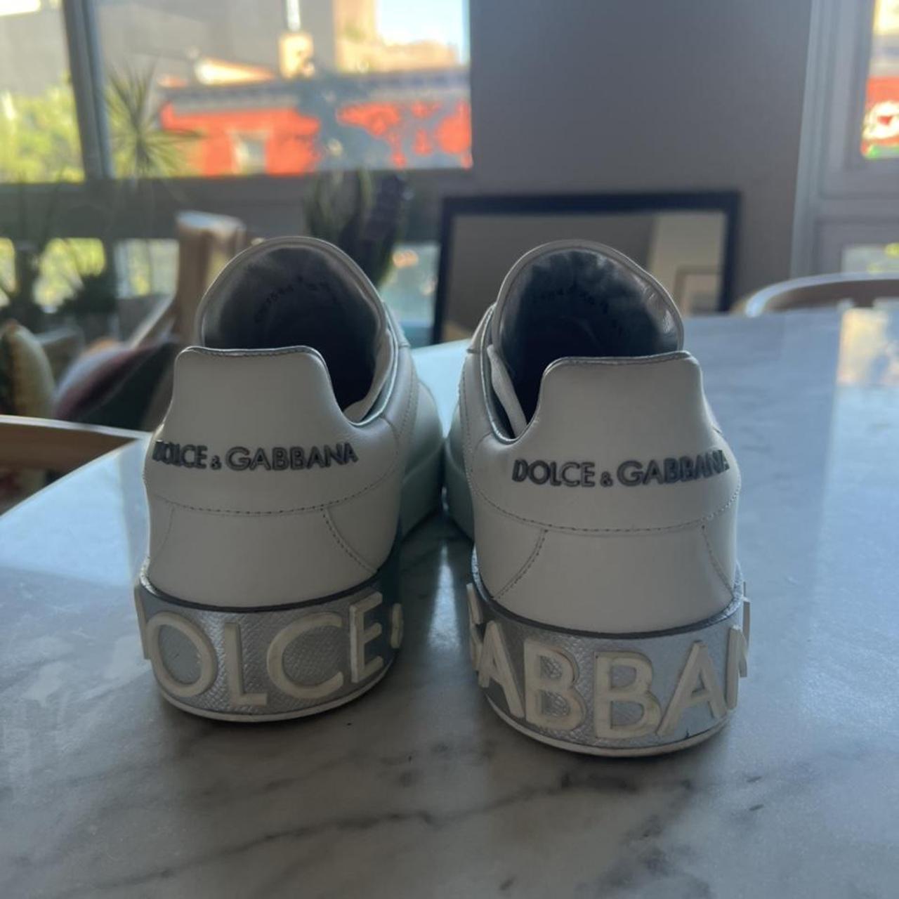 dolce gabbana shoes silver