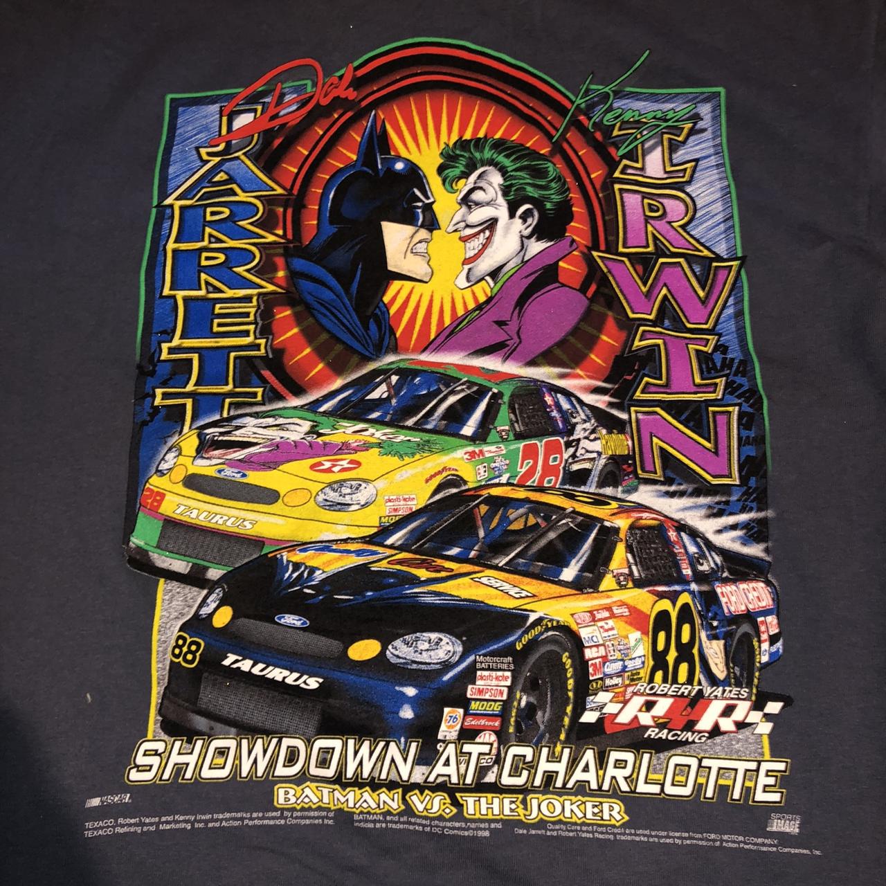 Vintage and rare 1998 Batman vs The Joker Nascar | Depop