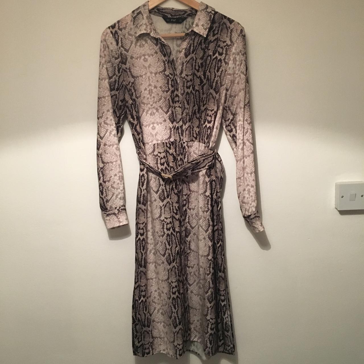 f&f snake print dress