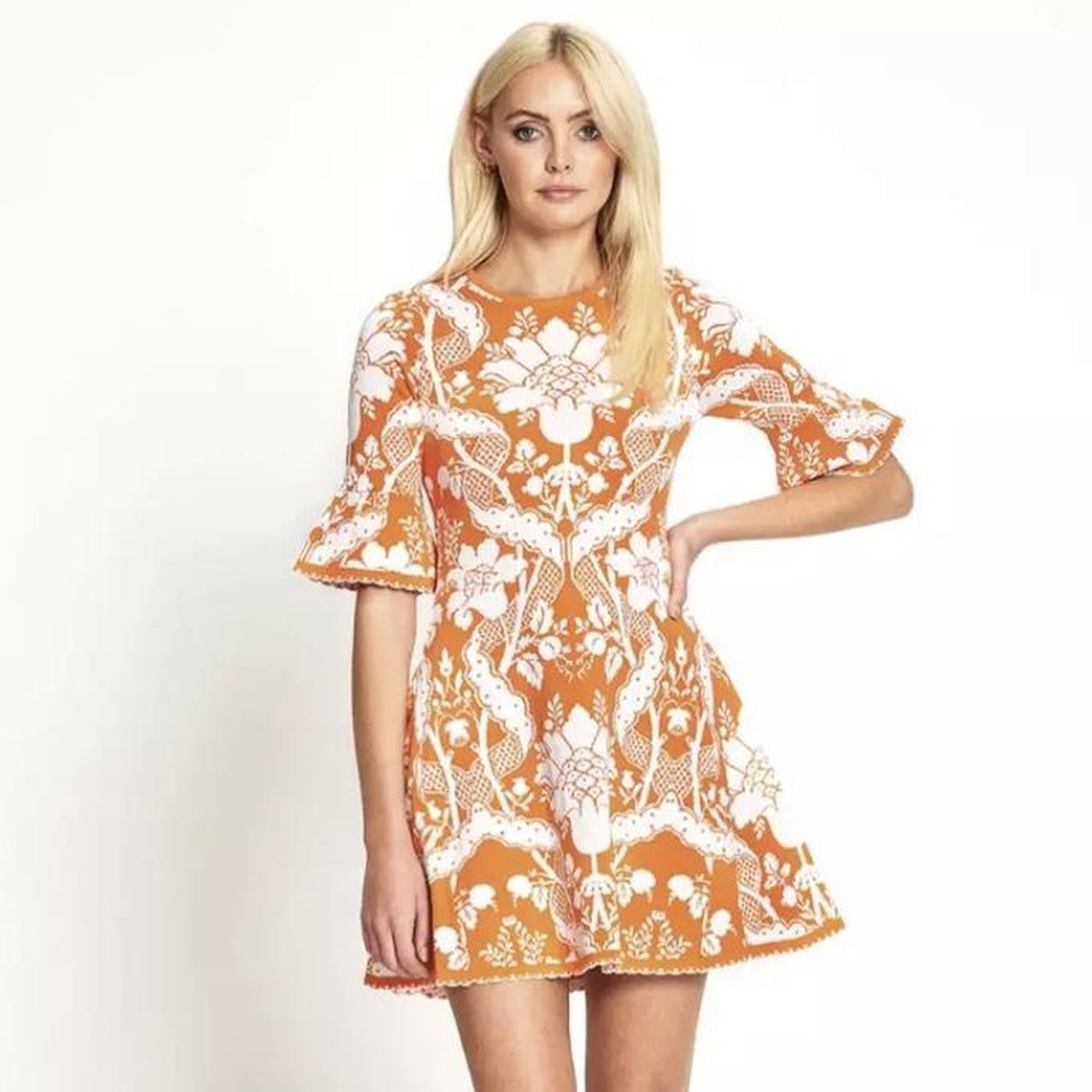 Alice mccall shop orange dress