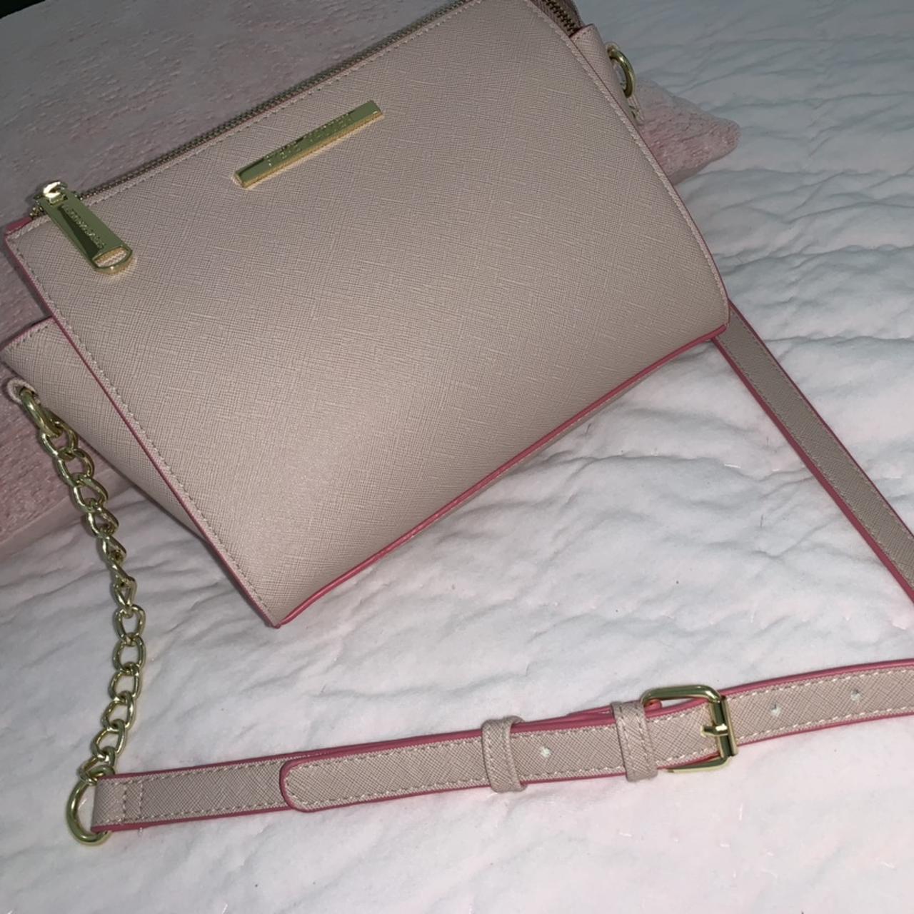 Vintage Baby Pink Steve Madden Pink Crossbody Bag