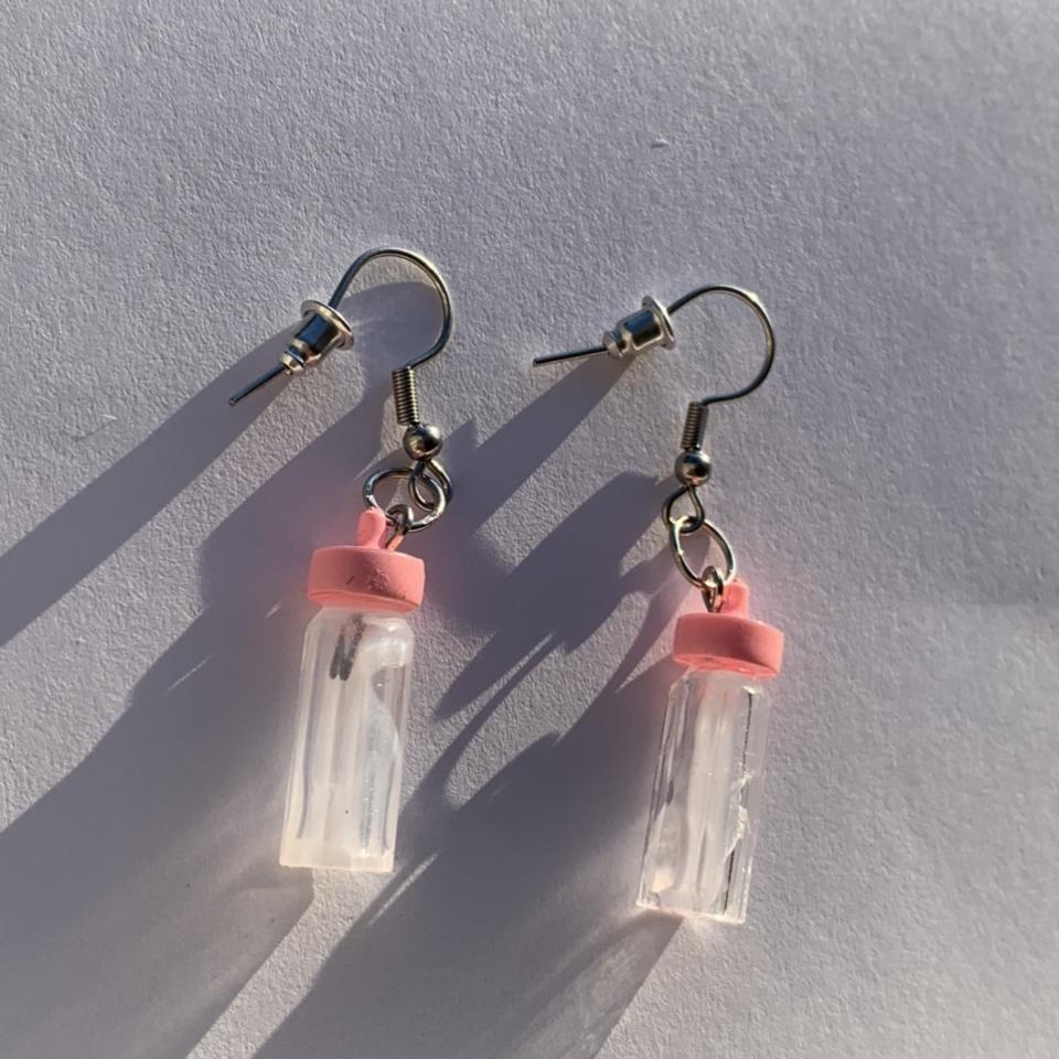 Baby 2025 bottle earrings