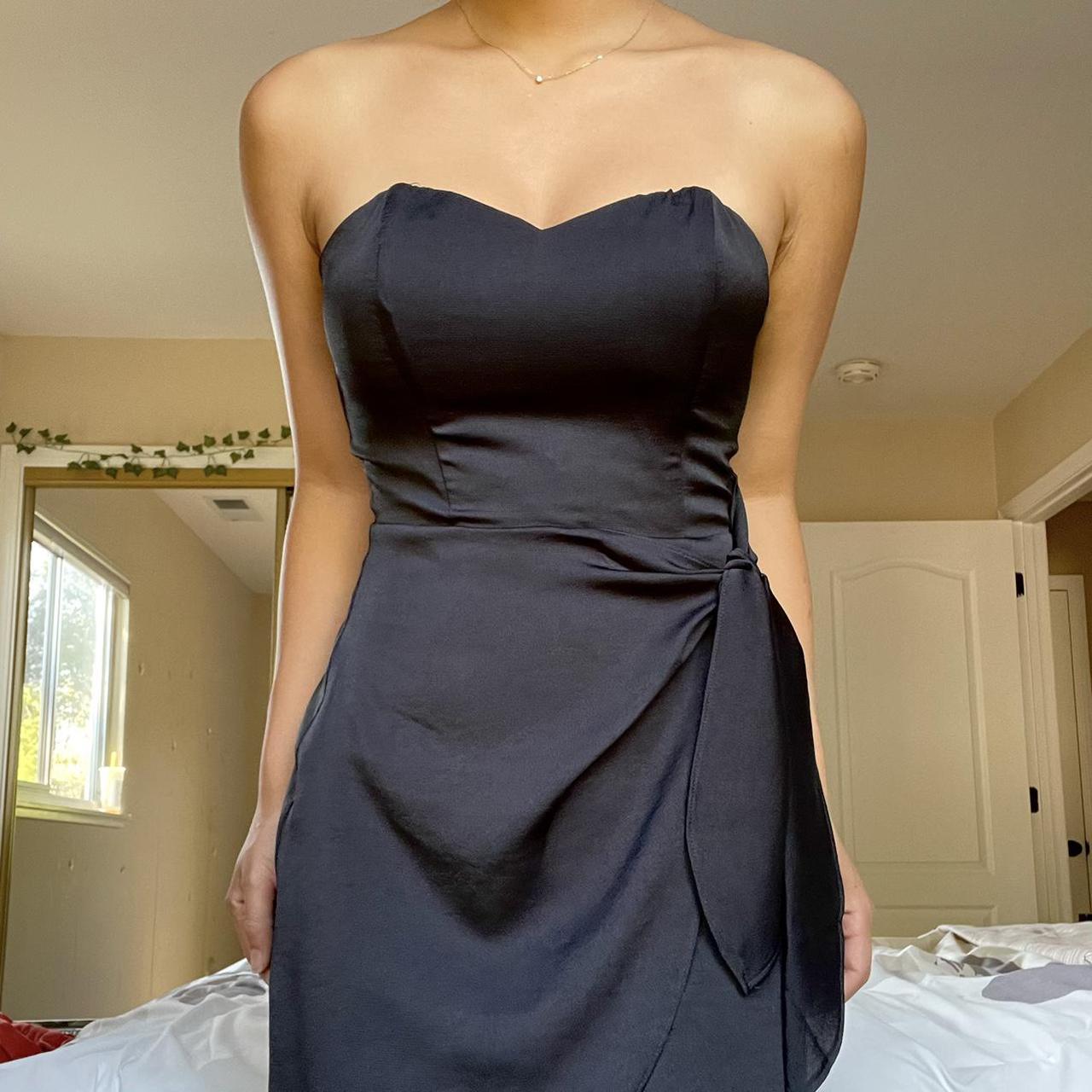 Express black cocktail store dress