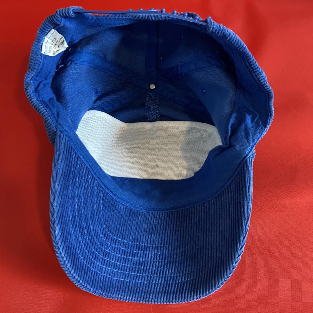 Vintage Pepsi Cola Hat •Blue Corduroy •White... - Depop