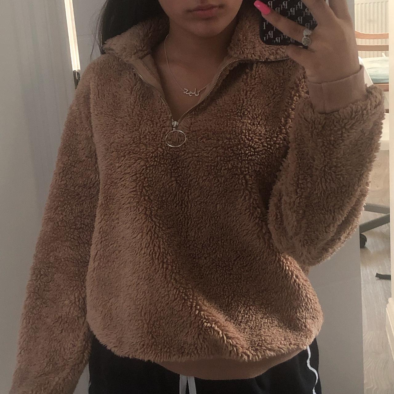 Teddy bear outlet jumper topshop