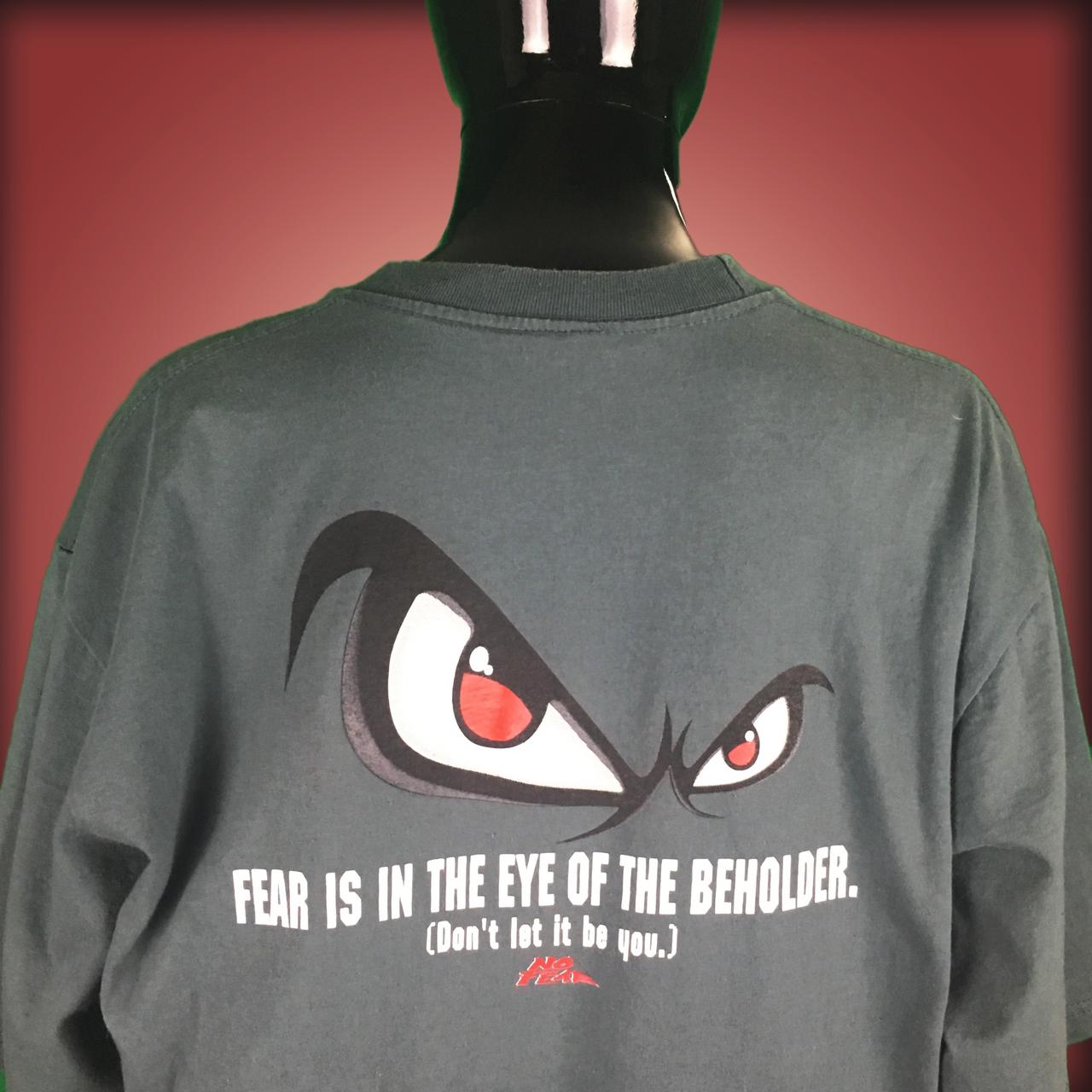 Vintage 90s FEAR “Eye of the Beholder” T-Shirt... - Depop