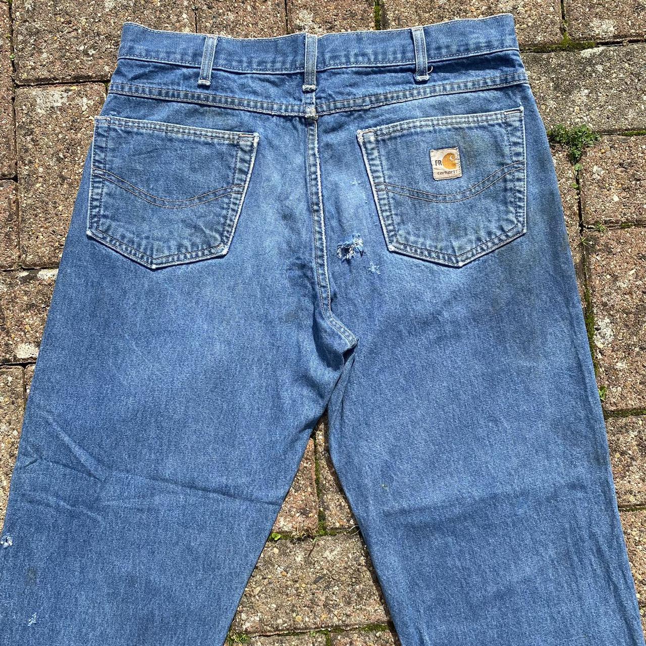 Vintage Carhartt Jeans Waist 33” Length... Depop