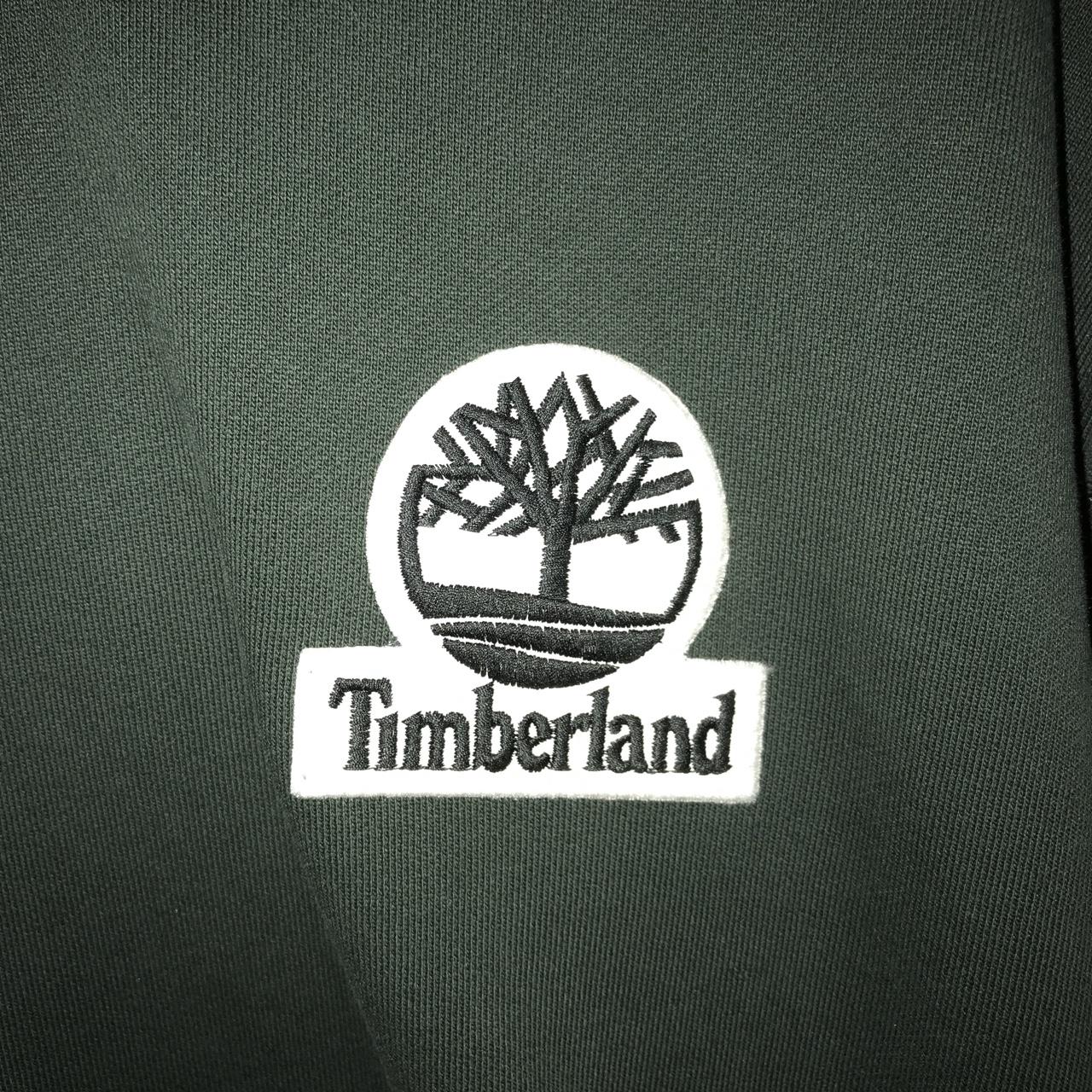 Supreme x Timberland green hoodie From F/W 2016... - Depop