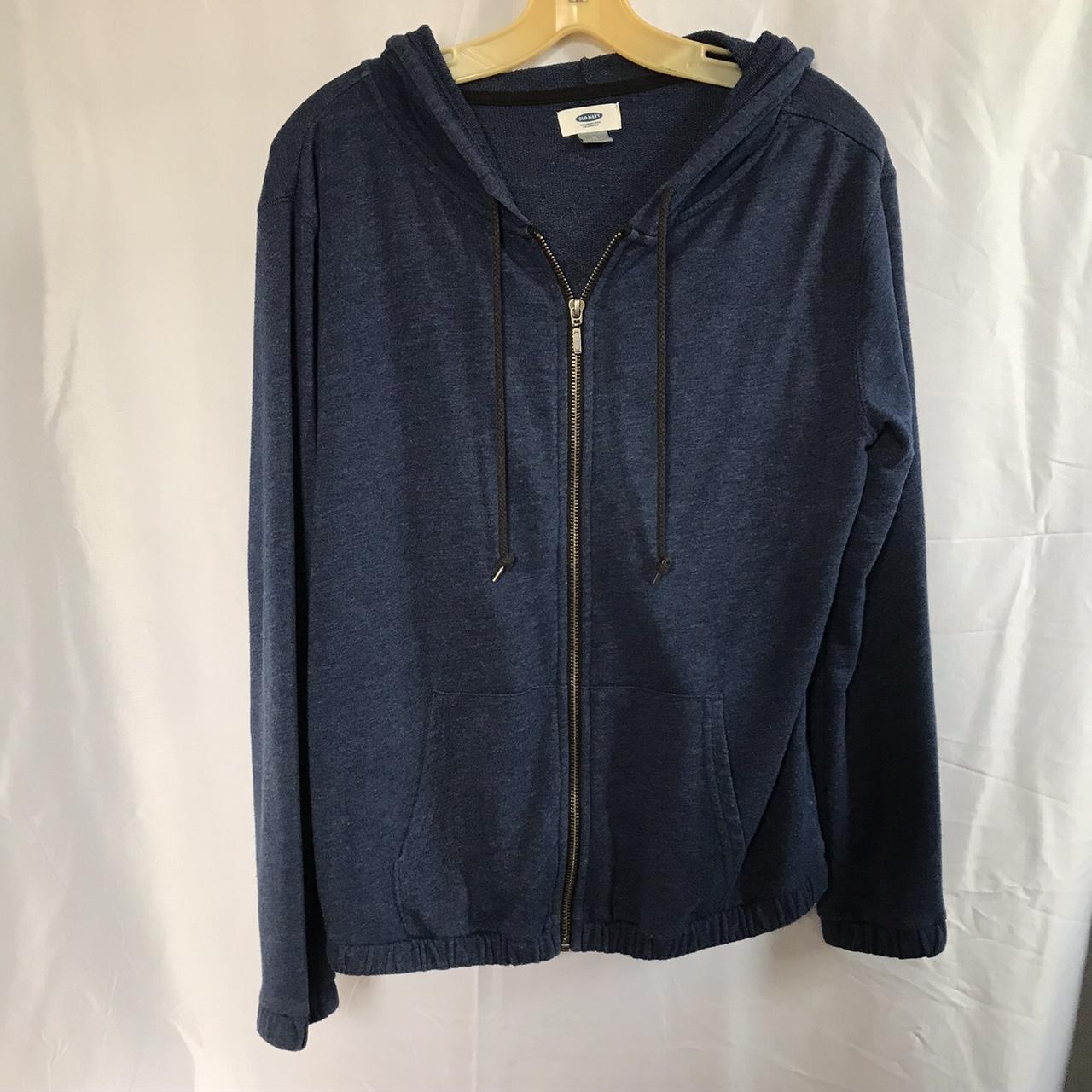 Old Navy Women's Navy Hoodie | Depop