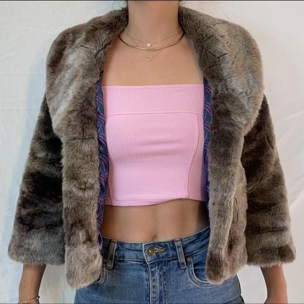 Billabong faux outlet fur jacket