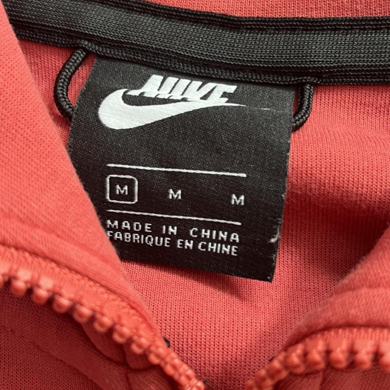 Old season Nike tech fleece pueblo red hoodie Mens... - Depop