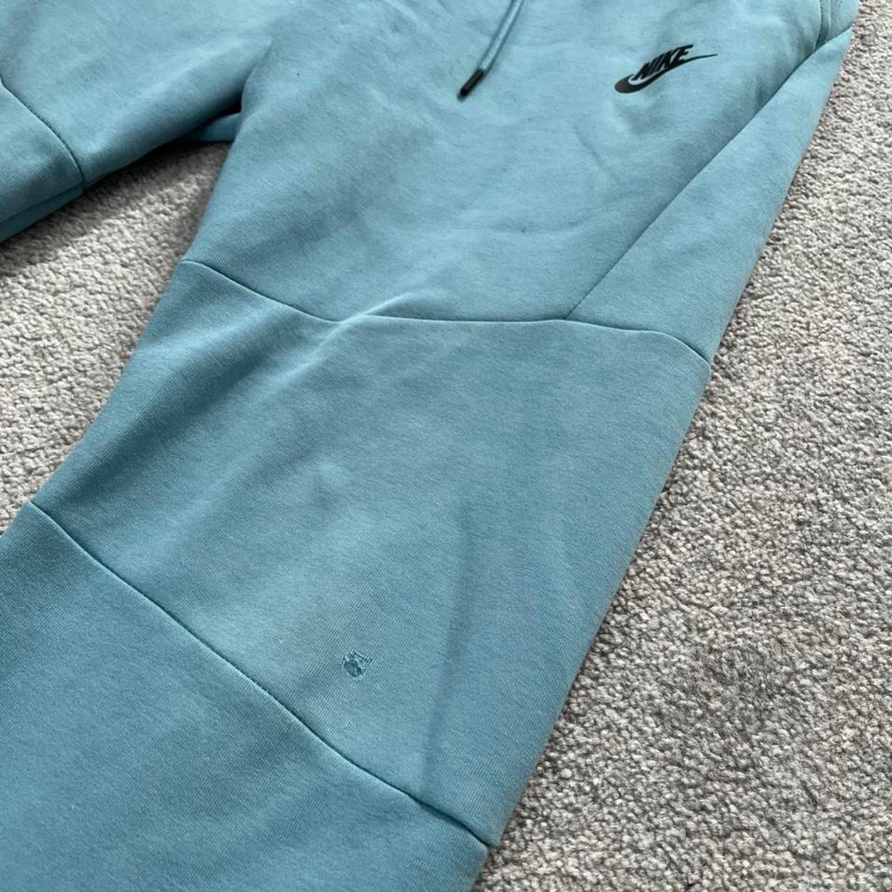 nike tech fleece cerulean blue