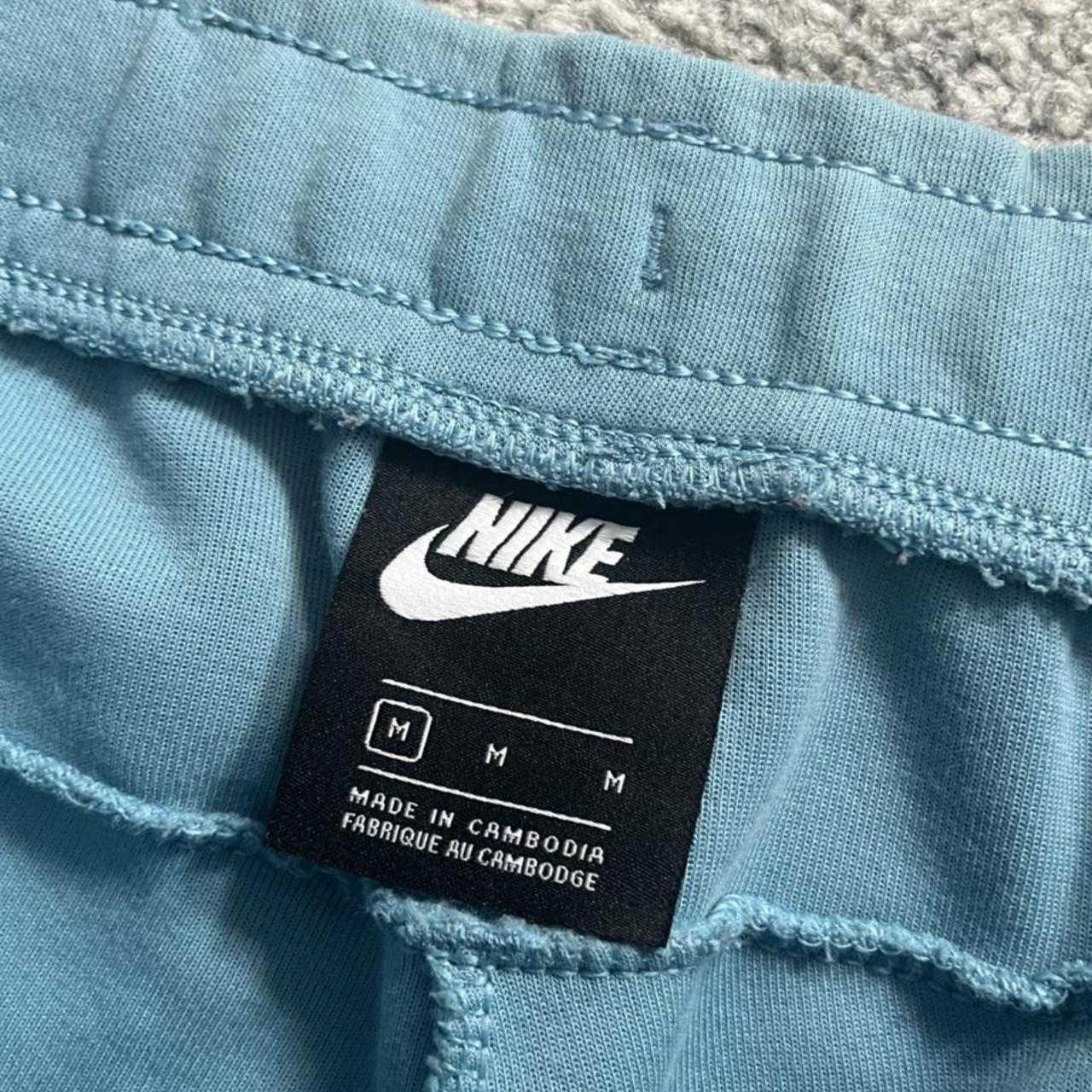 nike tech fleece cerulean blue