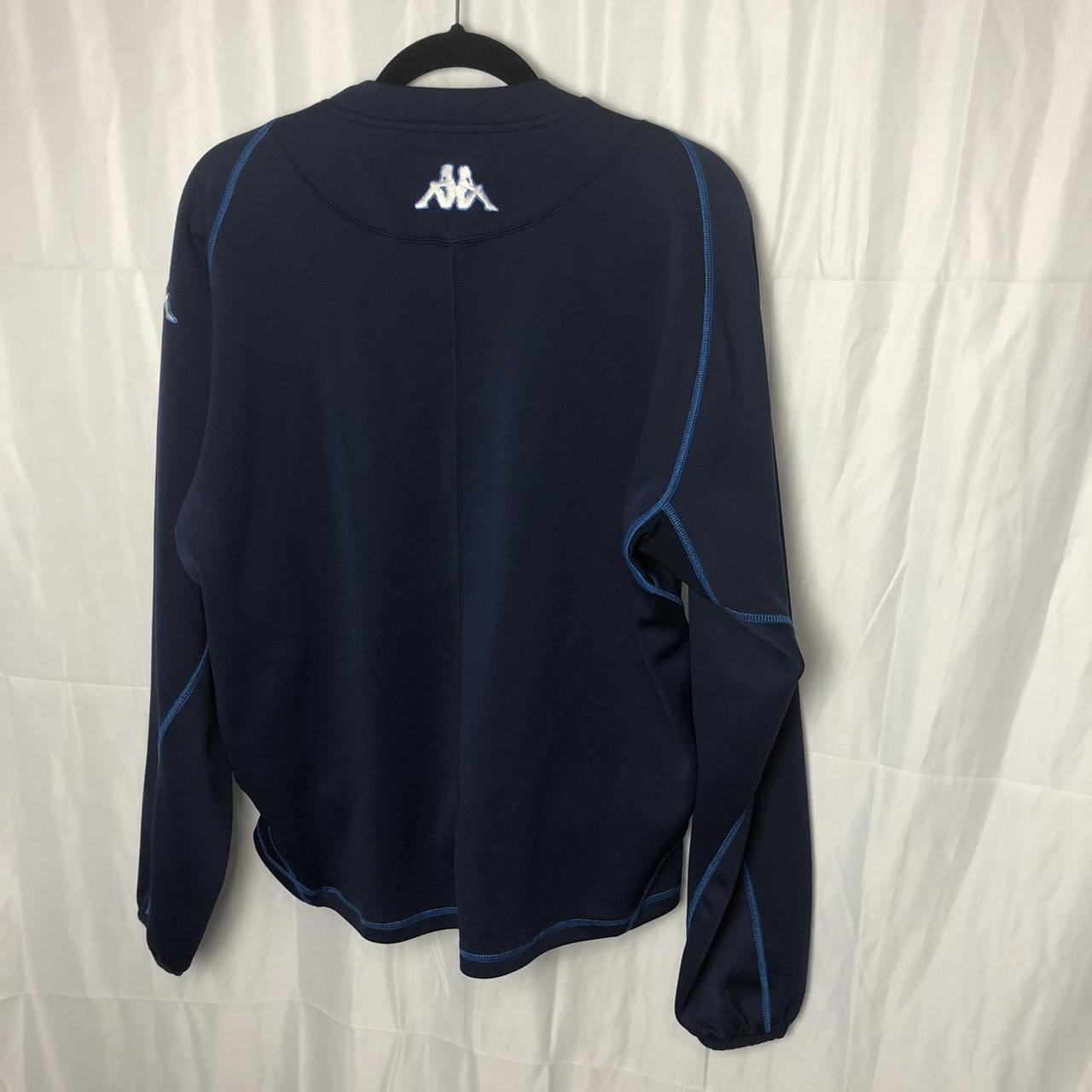 Kappa shirt Navy blue Kappa shirt with contrast... Depop