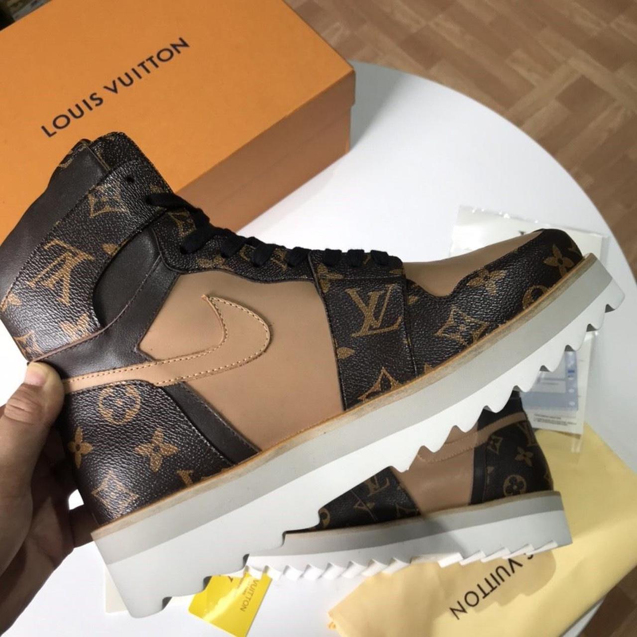 Mens LV Sneaker Boots.... - Depop