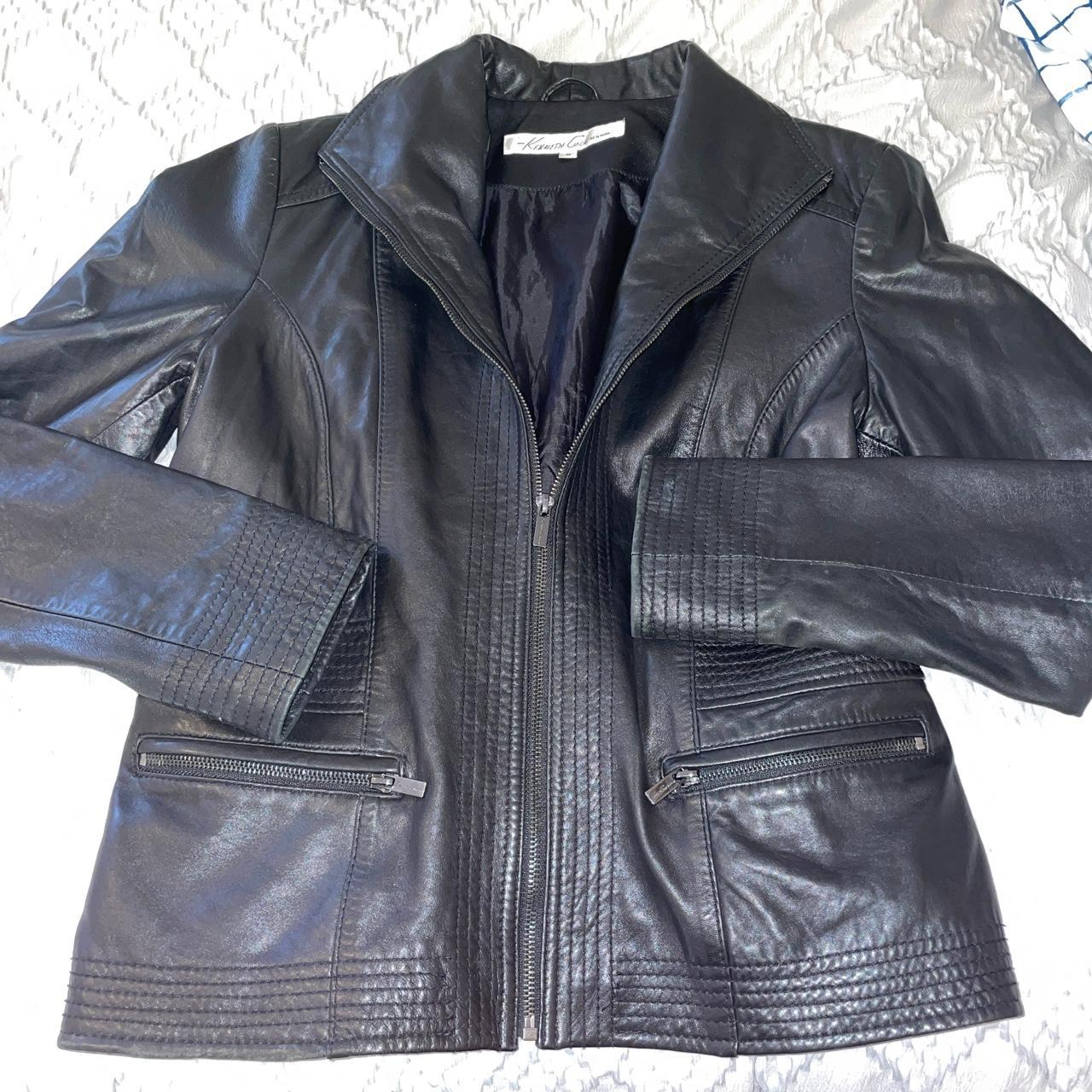 Kenneth Cole Women S Black Jacket Depop