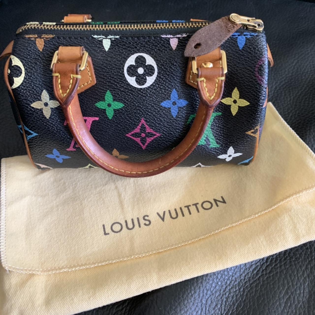 100% authentic Louis Vuitton Black Multicolor - Depop