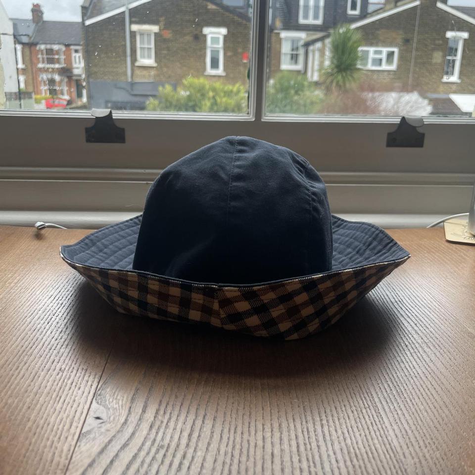 Vintage Aquascutum reversible bucket hat great Depop