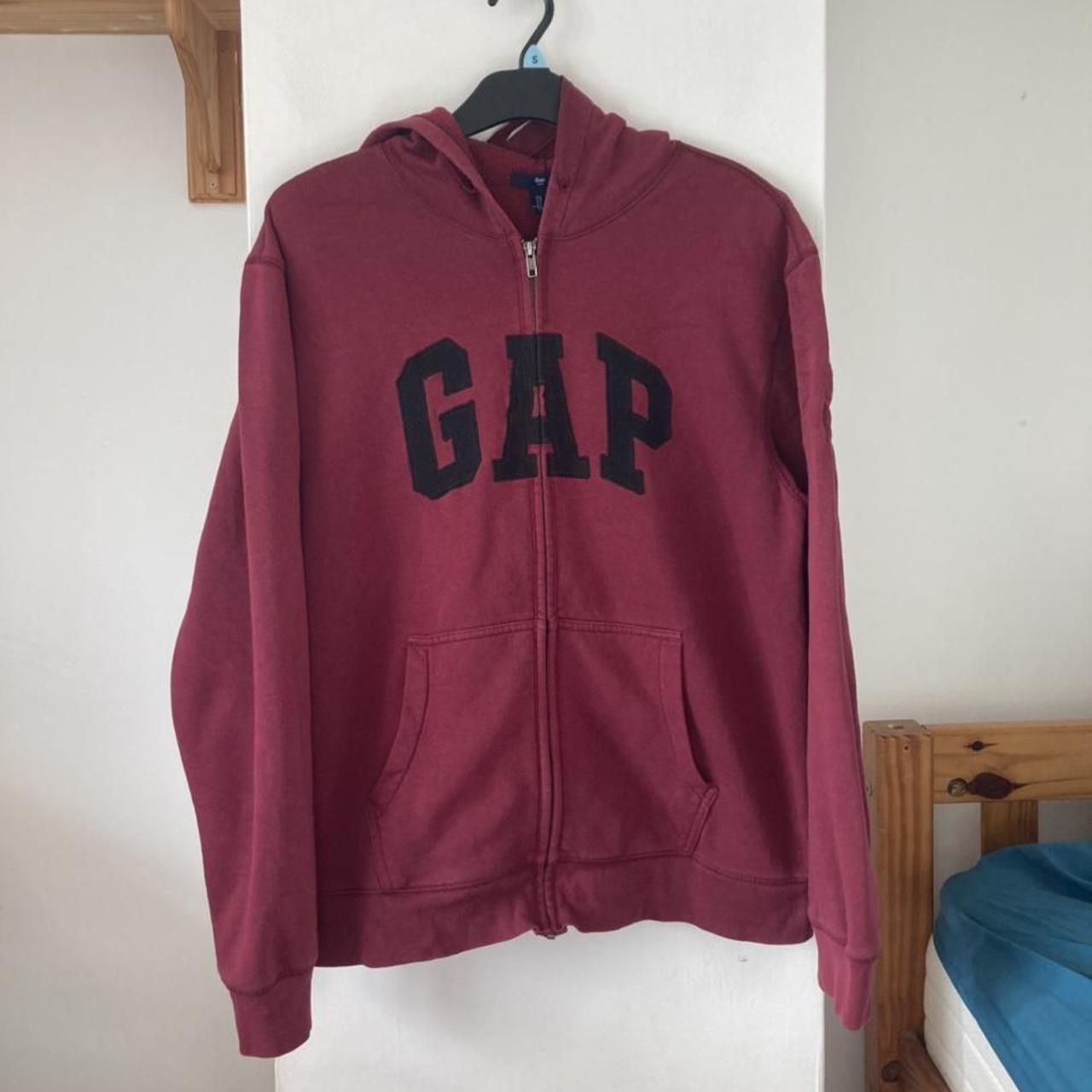 hoodie gap maroon