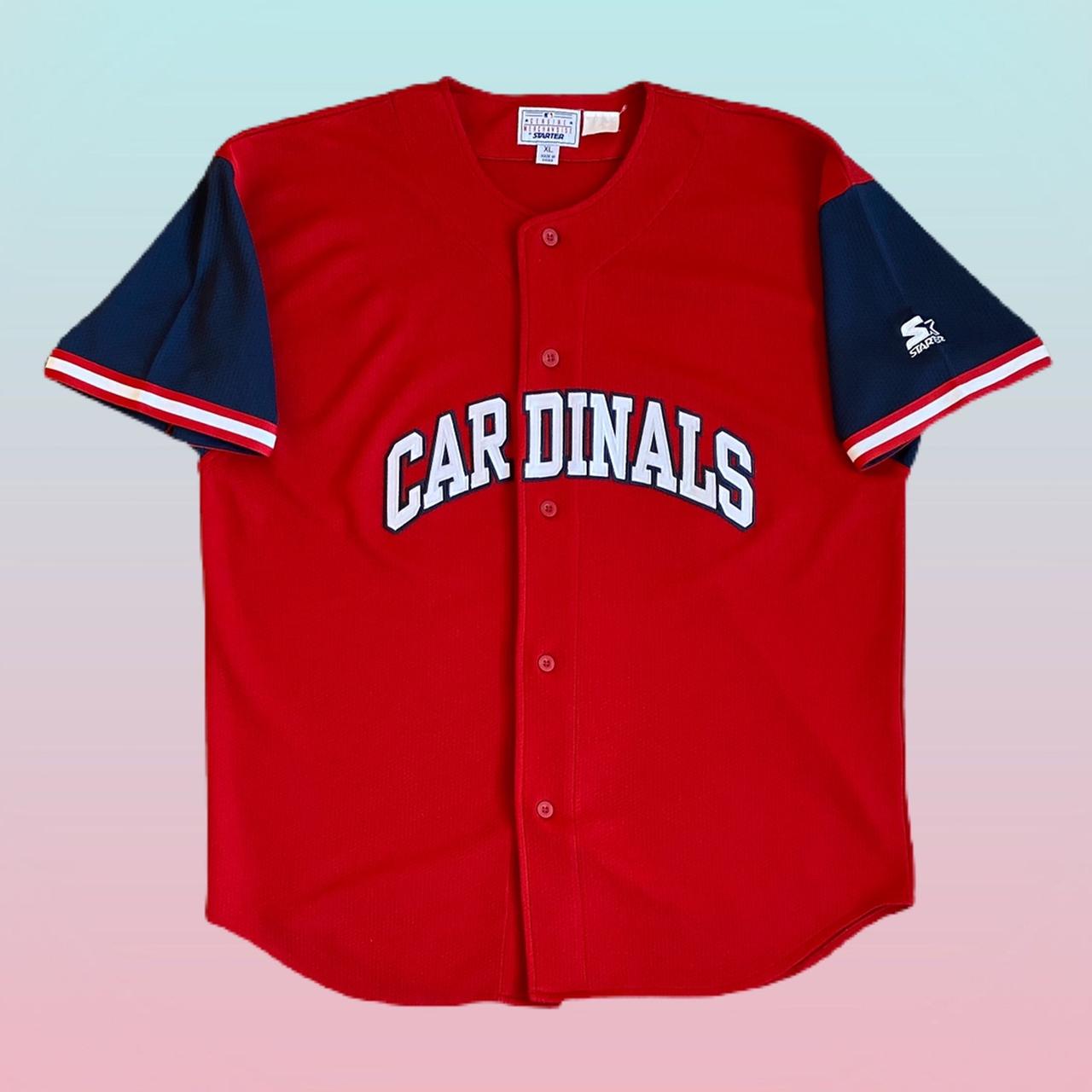 Starter St. Louis Cardinals Jacket Size L -Great - Depop