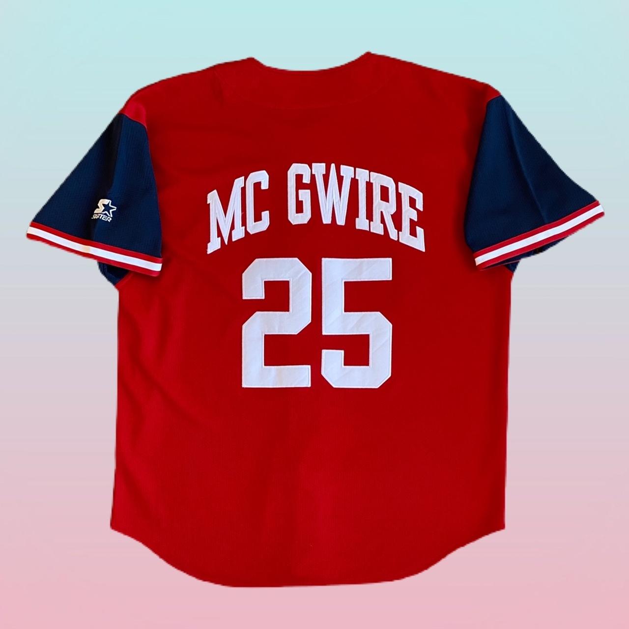 25 Mark McGwire jersey Stitched St. Louis Cardinals baseball