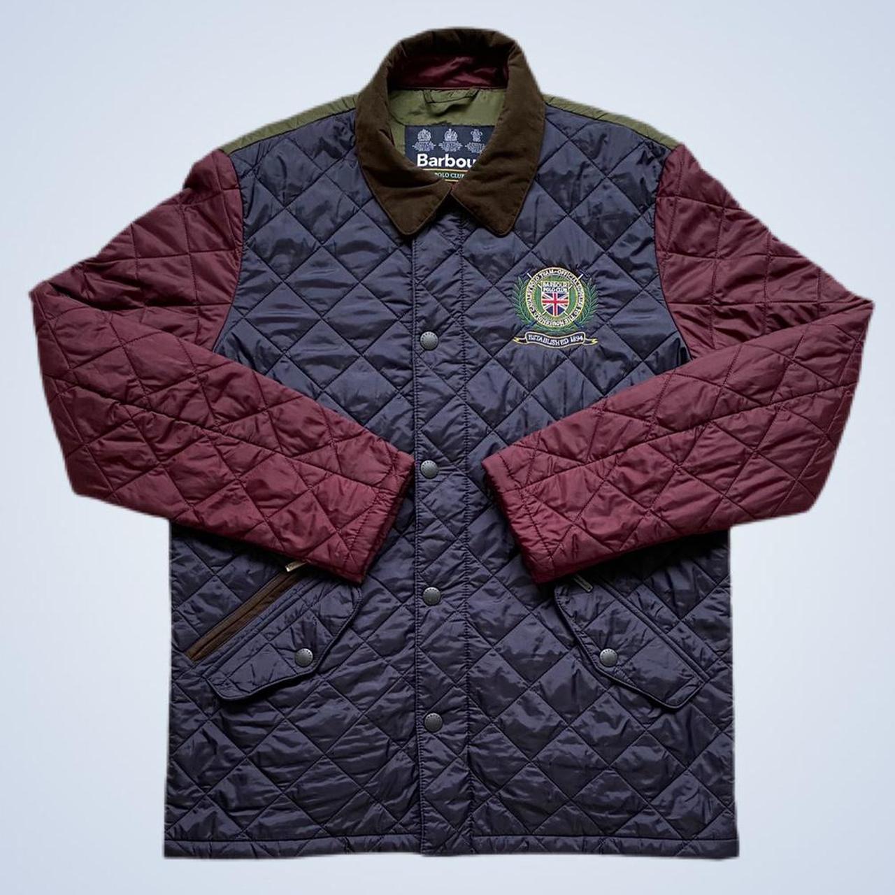 barbour polo club quilted jacket