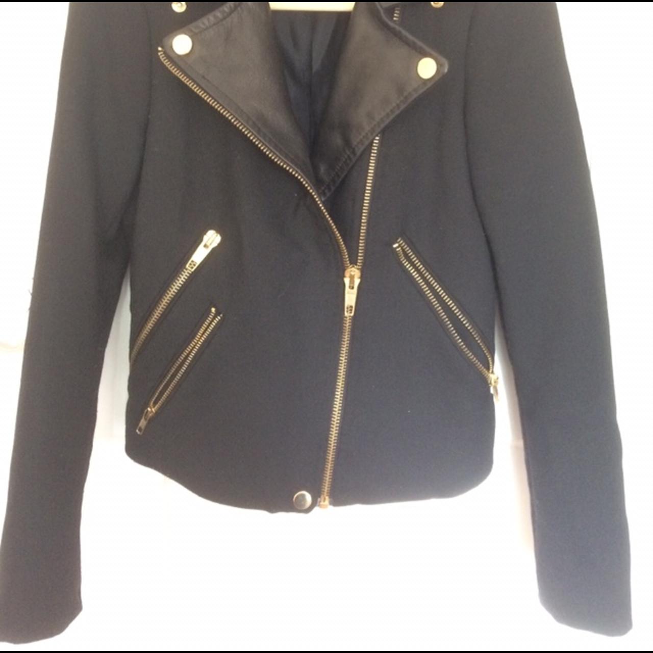 zara zipper jacket