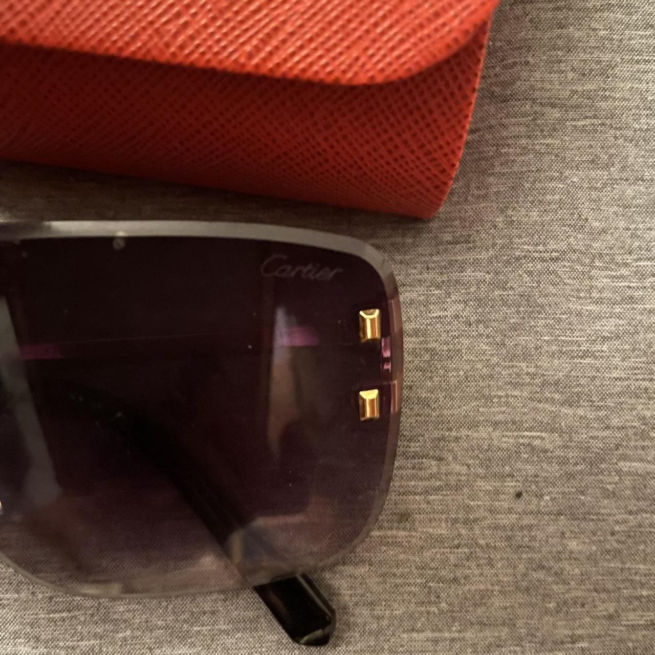 all black cartier glasses