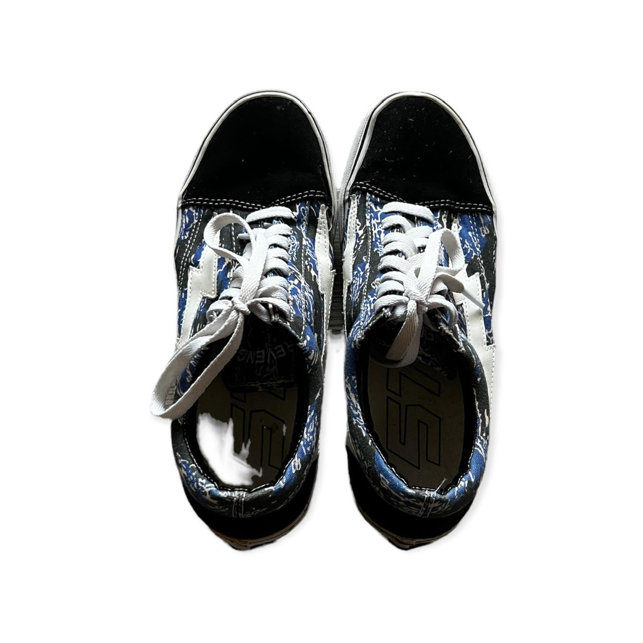 Revenge x shops storm low blue camo