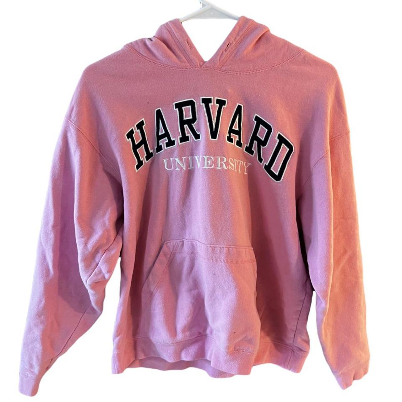 Pink clearance harvard hoodie