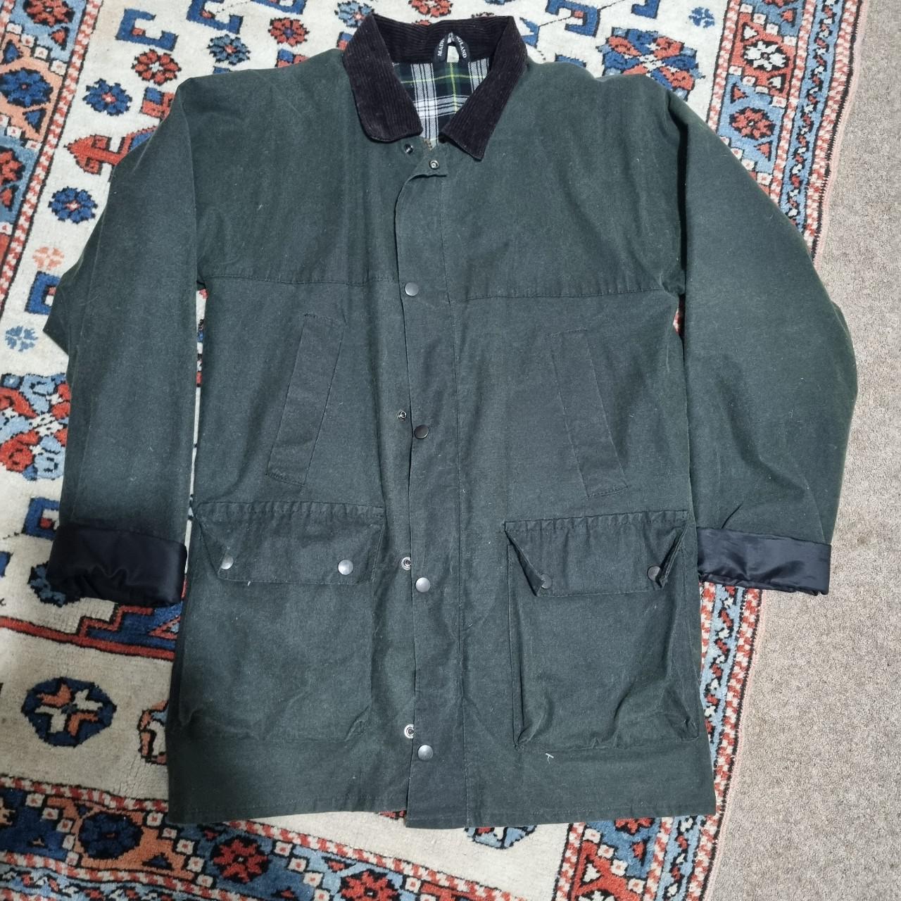 Wax Jacket S in size perfect condition. - Depop