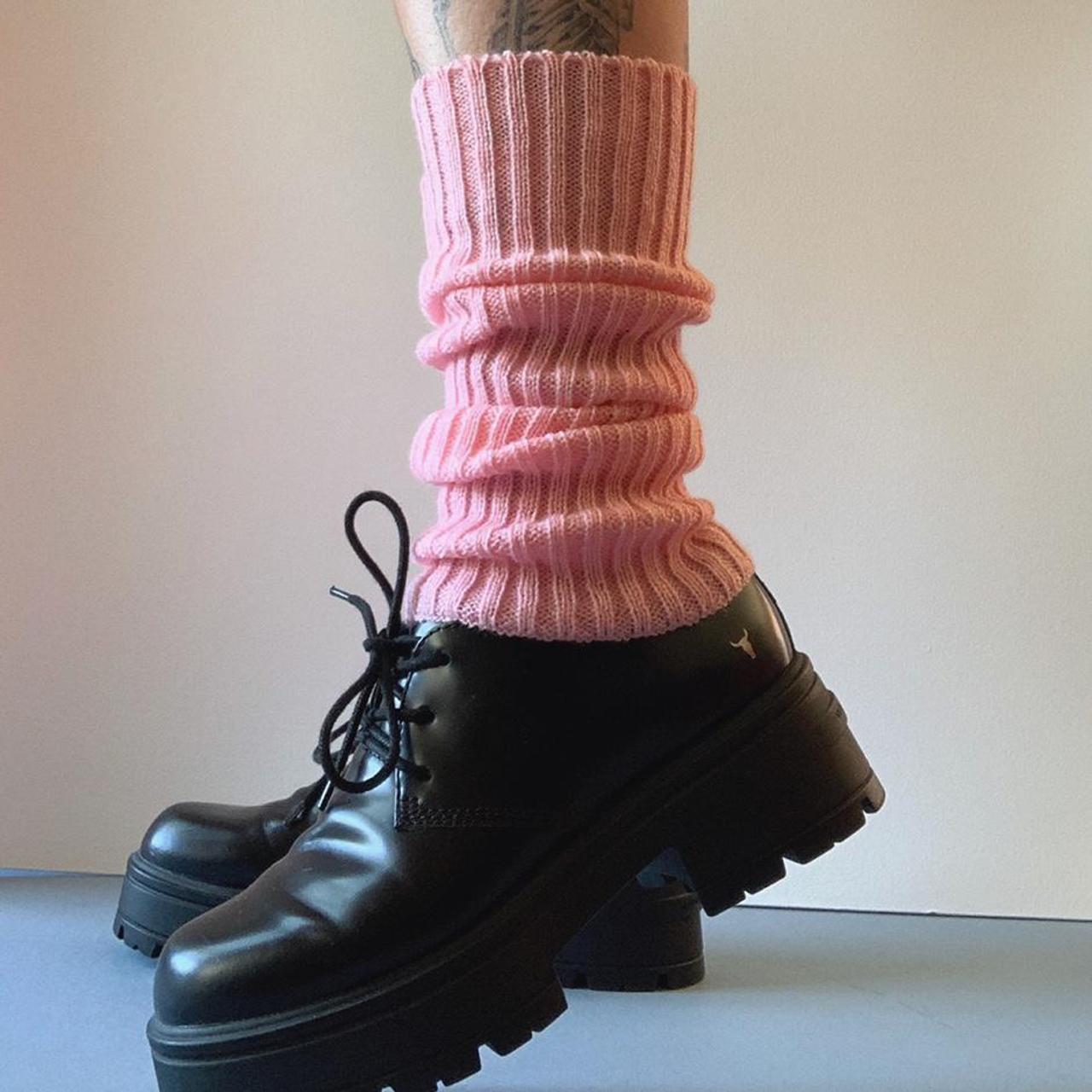 I stepped on bubblegum leg warmers💓 There’s... Depop