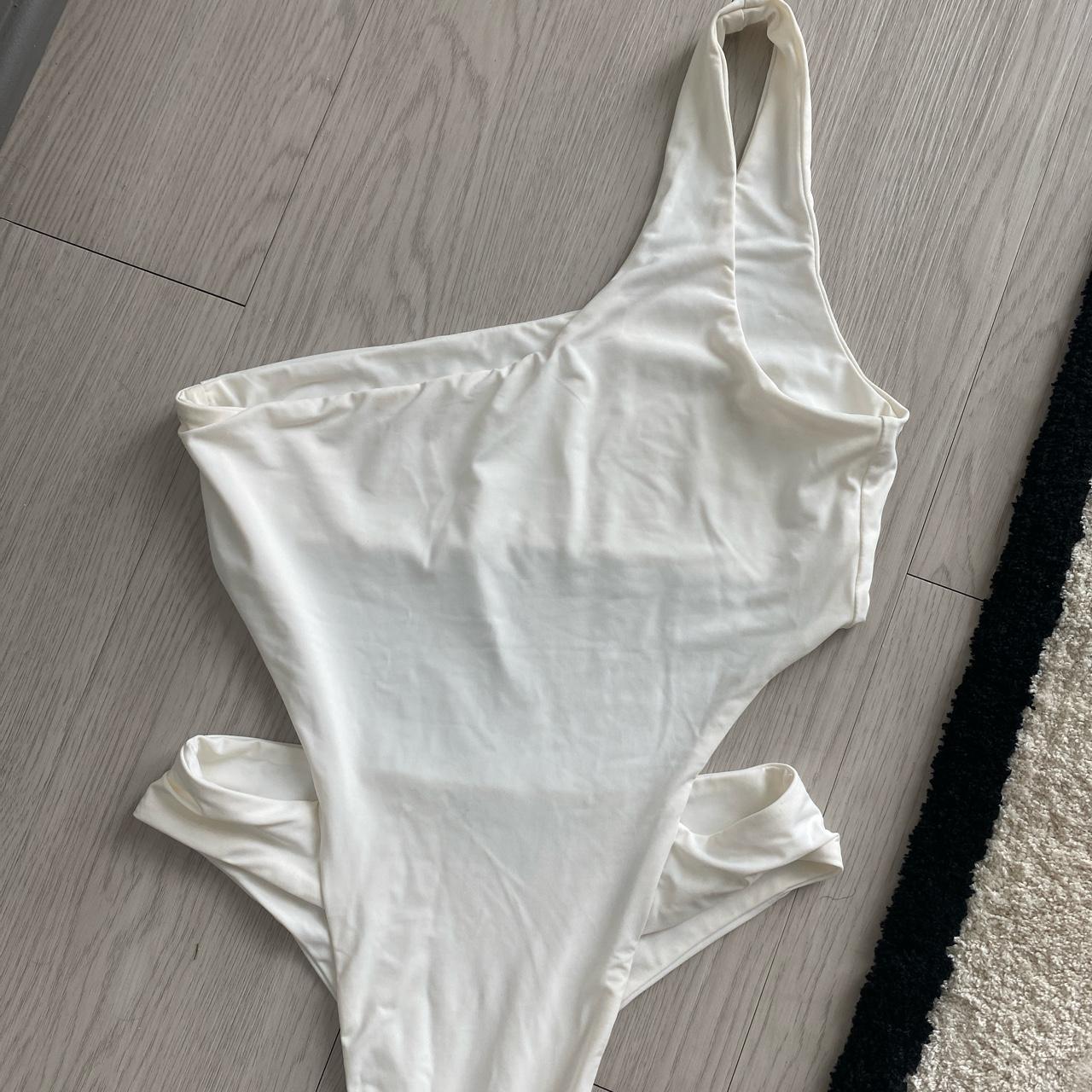 Bāmba Swim Women's White Swimsuit-one-piece | Depop